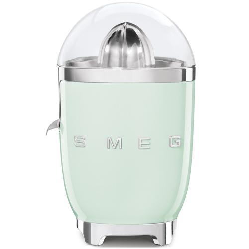 Smeg CJF01PGUS 50's Retro Style Citrus Juicer with Automatic Start/Stop Function, Pastel Green