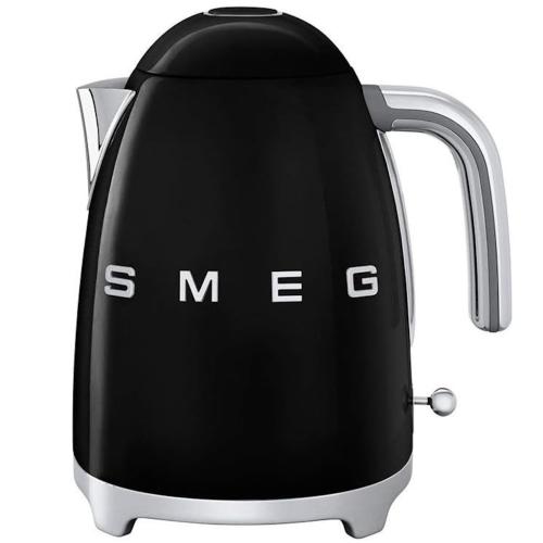 Smeg KLF02BLUS 50's Retro Style Variable Temperature Electric Kettle, 1.7 Liter Capacity, Black